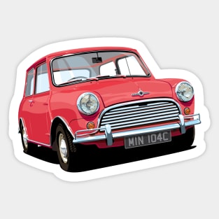 Red Mini Sticker